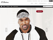 Tablet Screenshot of ibblackman.com